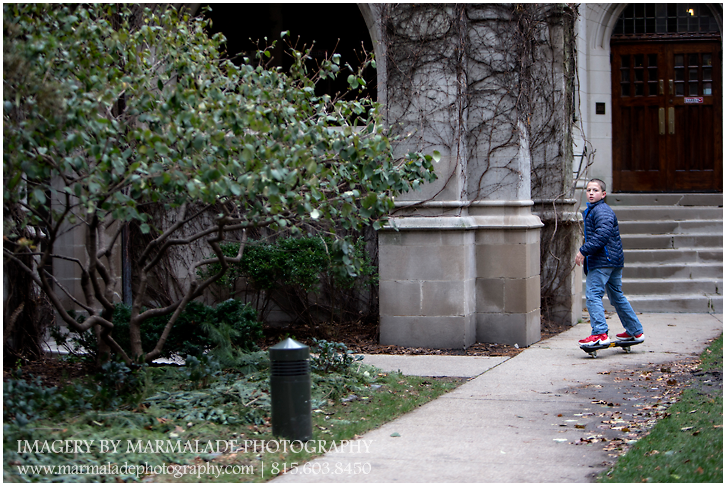 A nice ending of relaxation for the kids during their visit in Chicago photo session