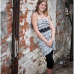 photo of a young girl at a Chicago area portrait session