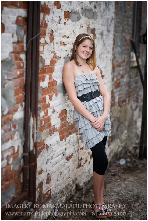 photo of a young girl at a Chicago area portrait session
