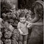 Photo of a mom and baby at their Lincolnwood Chicago North Side home