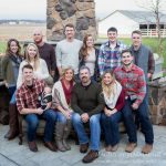 An example of a family photo outdoors in Chicagoland