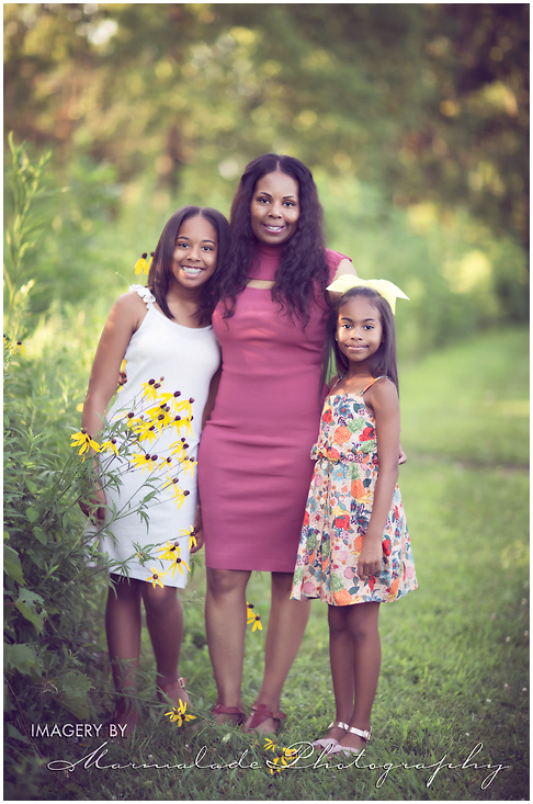 Chicago Mom with Daughters
