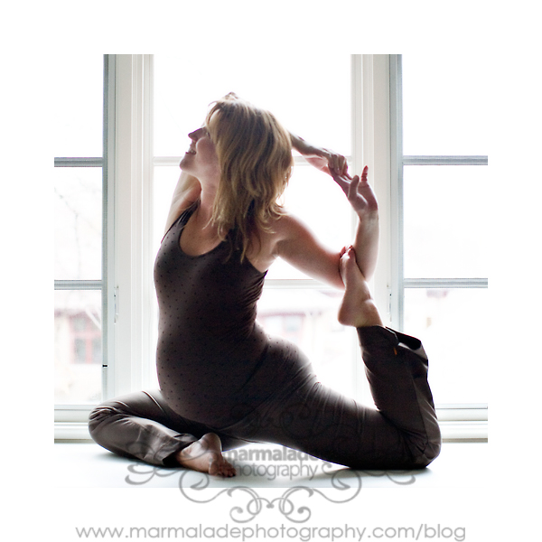 yoga mom to be