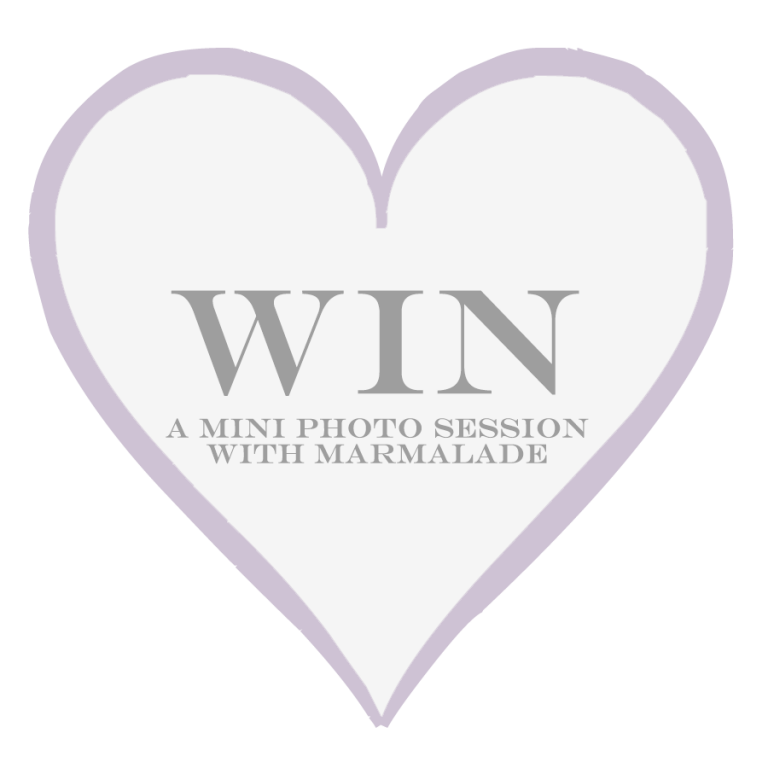 Win a photo session with Marmalade Photography