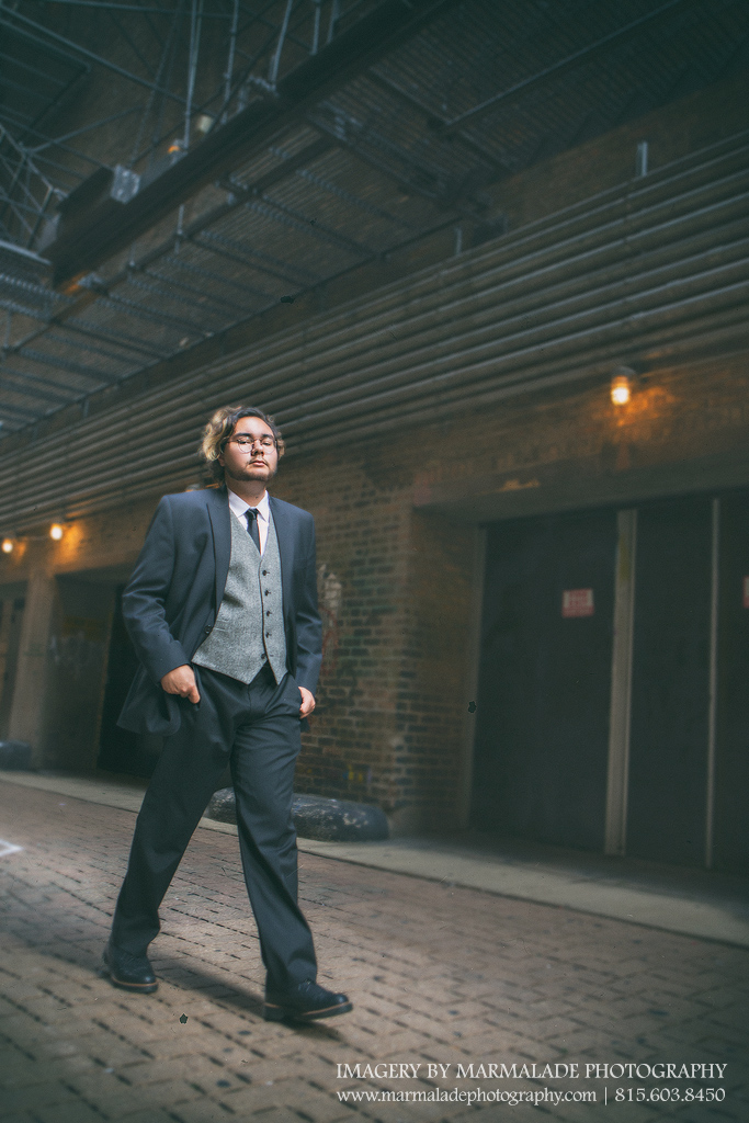 Senior photos while visiting Chicago