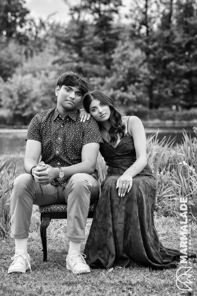 Roselle high school siblings photographed by Marmalade Photography
